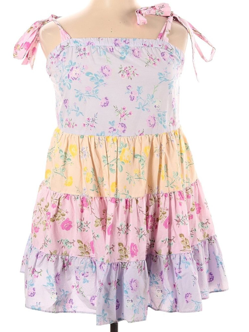 Adorable LoveShackFancy floral sundress, size 1X
